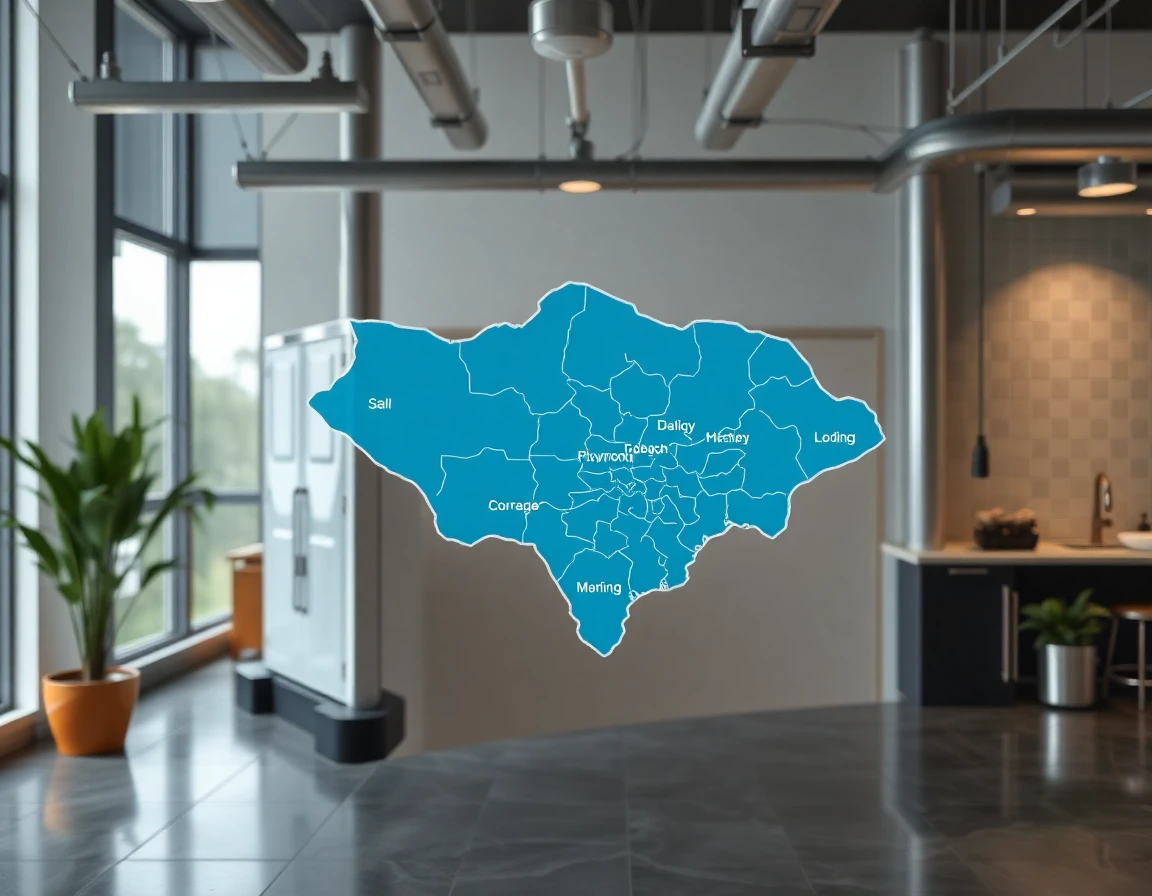 Plumbing Service Areas Map